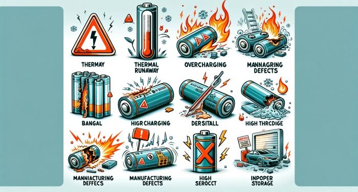 Video | Fires caused by lithium-ion batteries