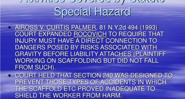 Who Is at Fault In a New York City Scaffolding Accident? | Call 24/7