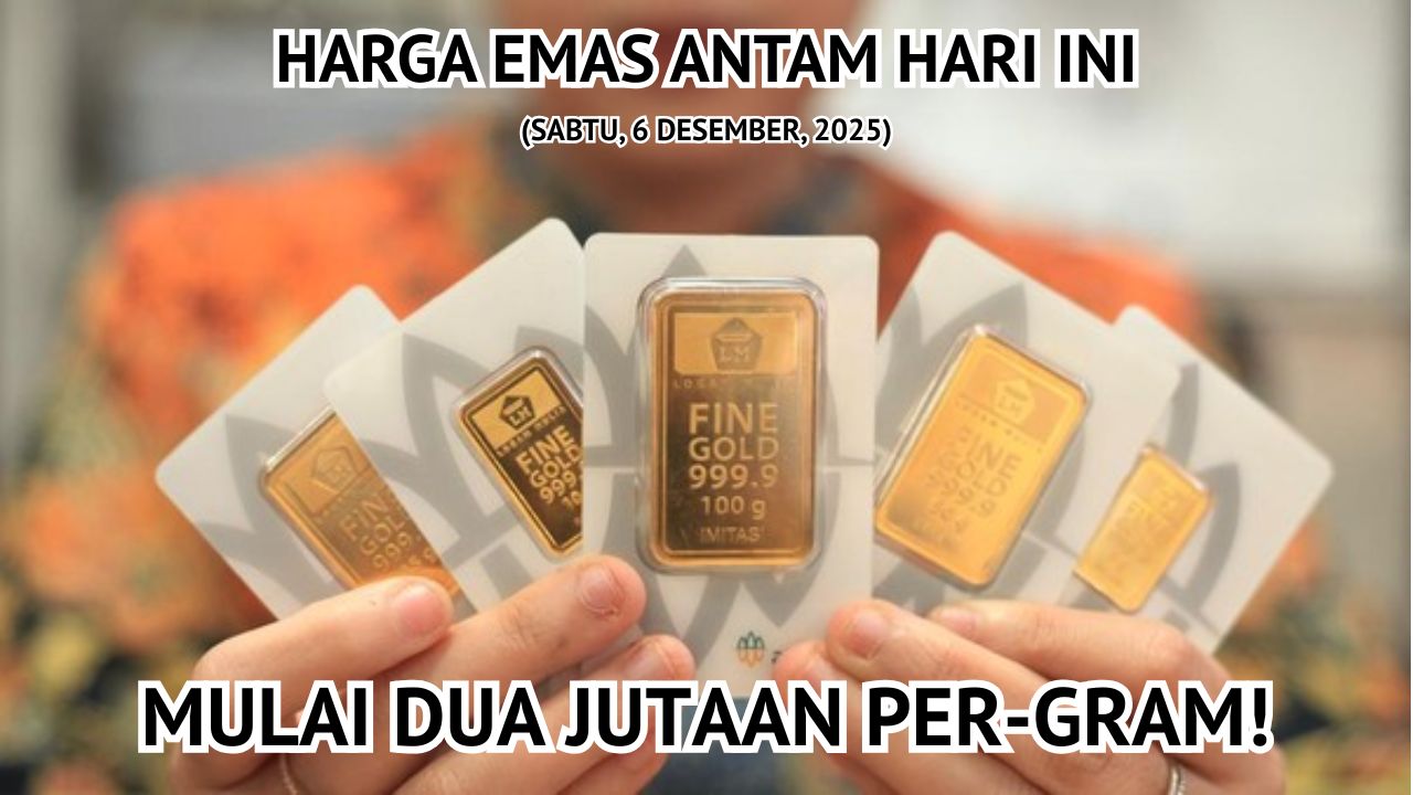 Harga Emas Antam Hari Ini