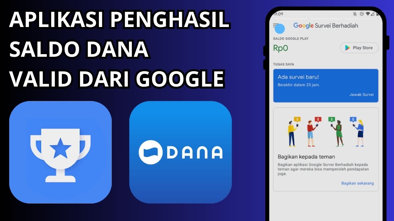 Link Saldo Dana Gratis Dari Aplikasi Survey Google