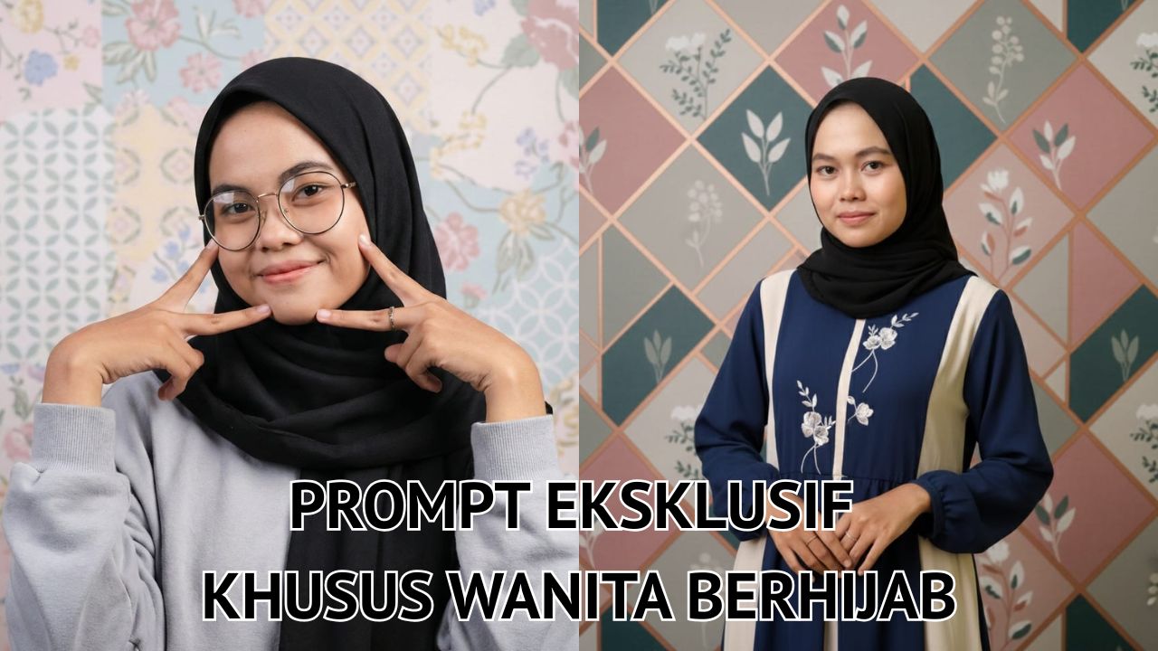 Prompt Gemini AI Wanita Berhijab