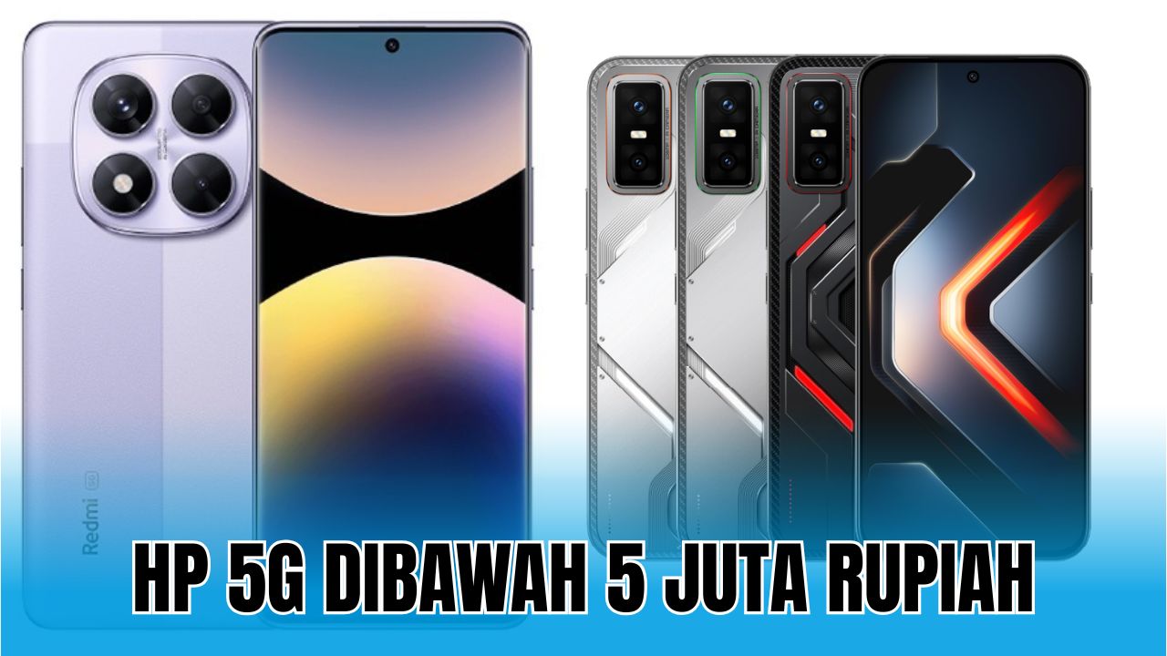 Rekomendasi Hp 5G Dibawah 5 Juta Rupiah