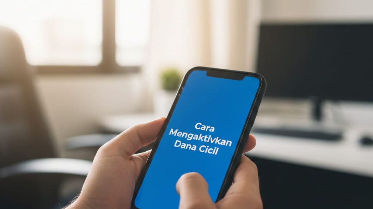 Cara Mengaktifkan Dana Cicil