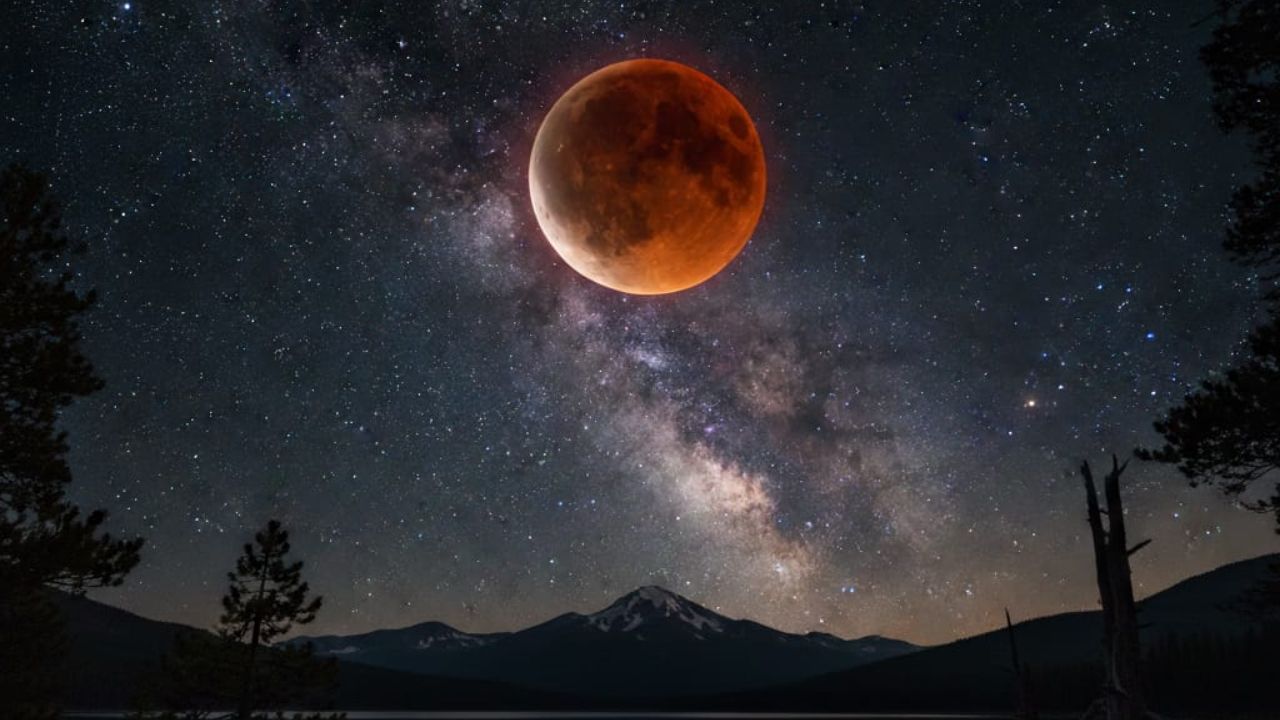 Fenomena Gerhana Bulan Total