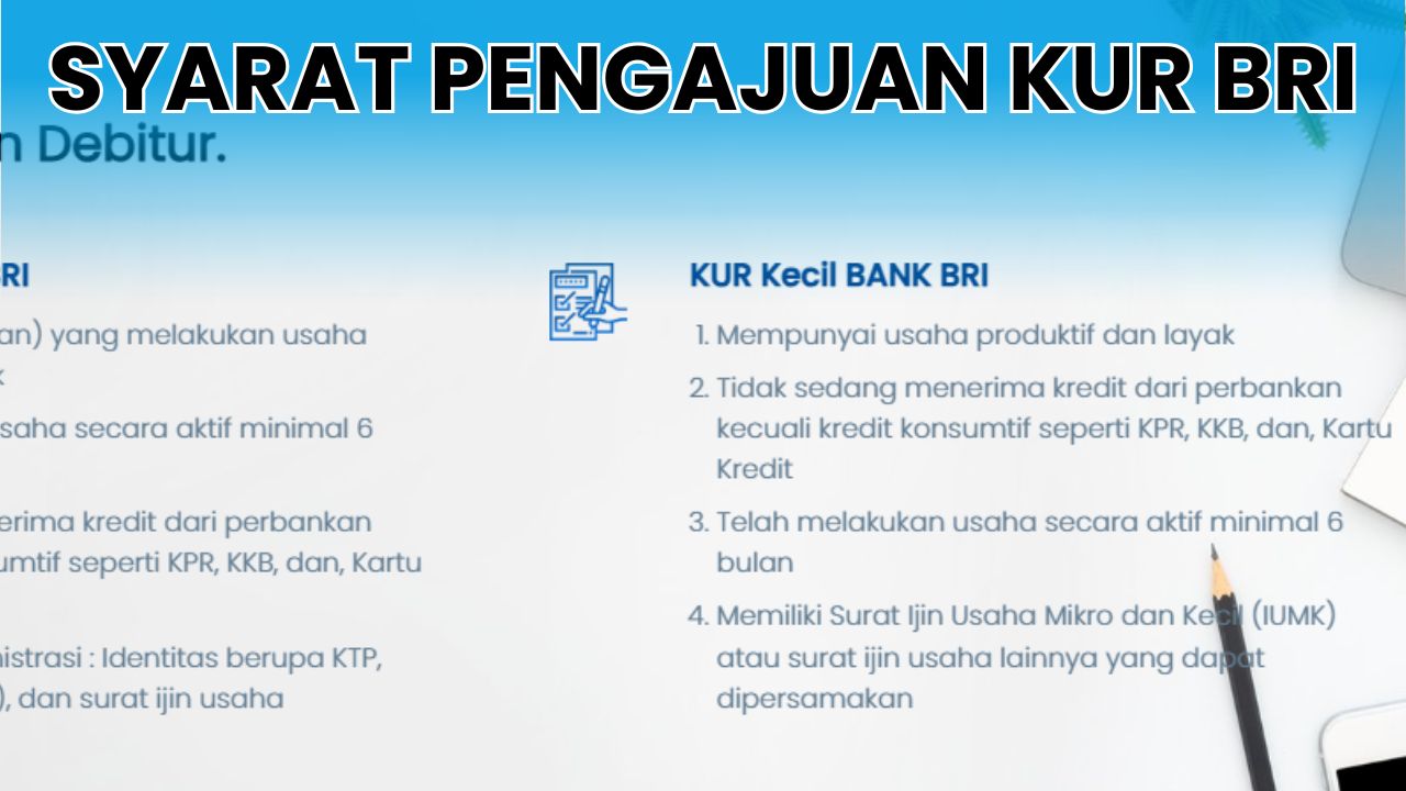 Syarat Pengajuan KUR BRI 2026